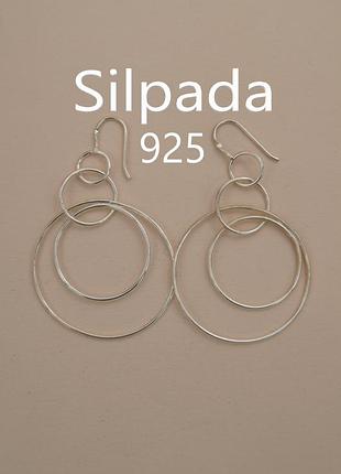 Серьги винтаж 925 silpada space out на орбите модель w1237