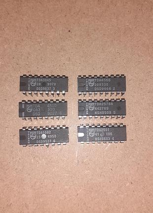 Philips tda4566, tda2578a, tda2501, tda3845, tda4510, tda1082 dip-16 микросхемы для телевизоров
