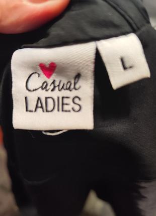 Куртка жіноча casual ladies чорна, розмір l