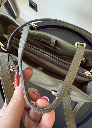 Сумка хакі michael kors 7