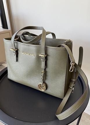 Сумка хакі michael kors 2