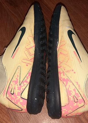 Детские сороконожки nike air zoom mercurial superfly 10 academy x mbappé tf, р.37.5