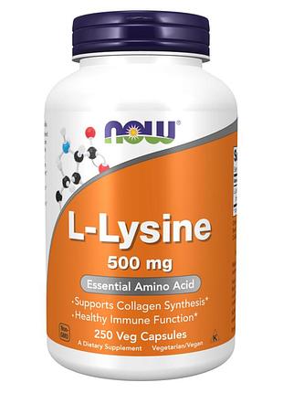 Lysine 500mg - 250 vcaps