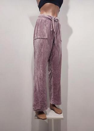 Широкие велюровые брюки-палаццо cable & gauge studio, большой размер 3xl-4xl (56-58)