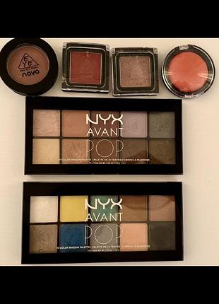 Професійні тіні для повік nyx avant pop