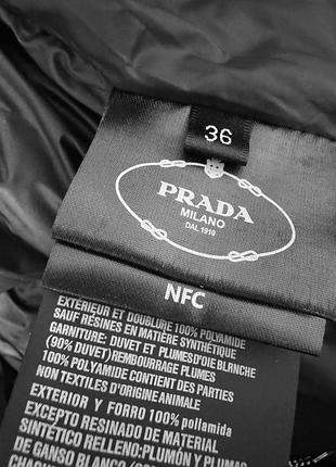 Пальто prada пуховик prada 6
