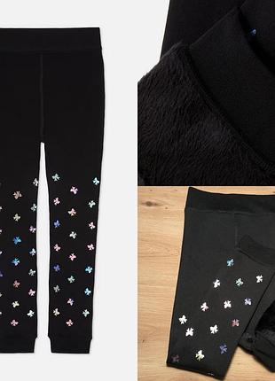 Термо лосины на меху primark для девочки 7-8 лет