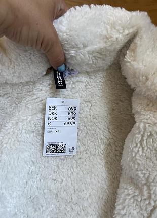 Новая дубленка h&m zara оригинал 3