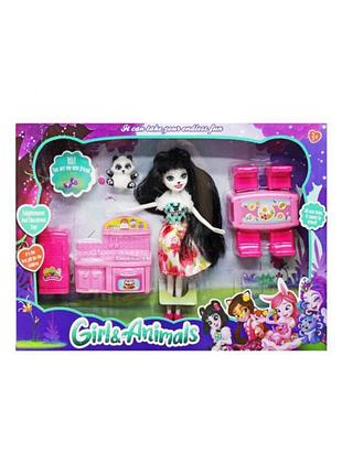 Лялька enchantimals з аксесуарами та меблями 331
