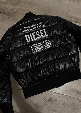 Куртка жіноча diesel original чорна