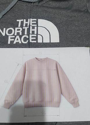 Женский худи the north face 6