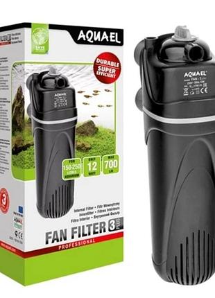 Внутрішній фільтр aquael fan 3 plus для акваріума до 250 л (5905546030717)