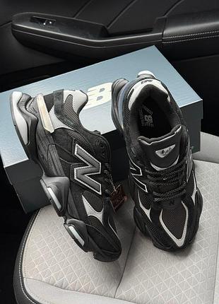 Кроссовки new balance 9060 grey black 2