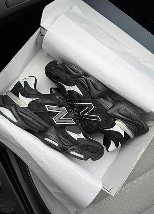 Кроссовки new balance 9060 grey black 4