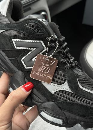Кроссовки new balance 9060 grey black 6