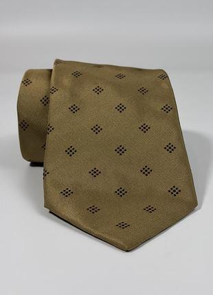 Шовкова краватка kiros (італія), 100% шёлк, ширина 9.5 см