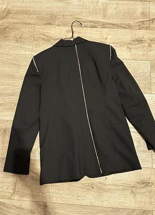 Піджак zara графітового кольору 4