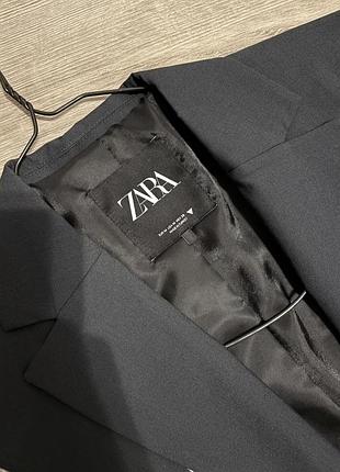 Піджак zara графітового кольору 3