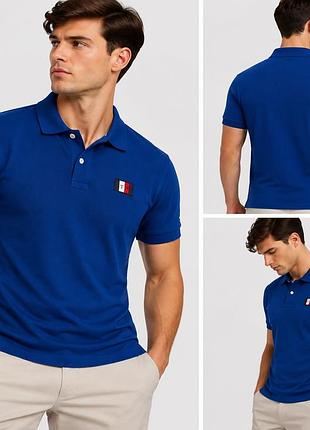 Поло tommy hilfiger оригінал | чоловіча | розмір м | синій