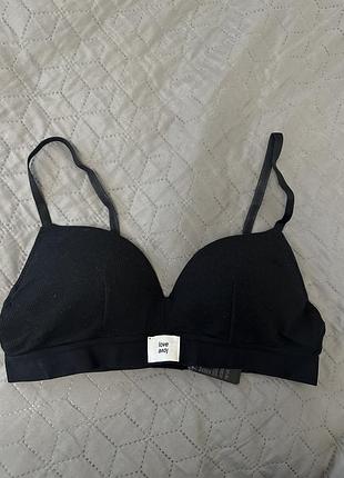 Бюстгальтер h&m чорний, 75a