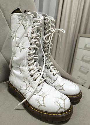 Ботинки черевики dr.martens 12381 оригінал шкіра кожа демосезон сапожки напівчоботи берці 36