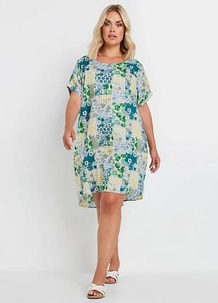 Натуральное платье, длинная туника