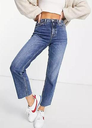Джинсы прямые укороченные topshop оригинал