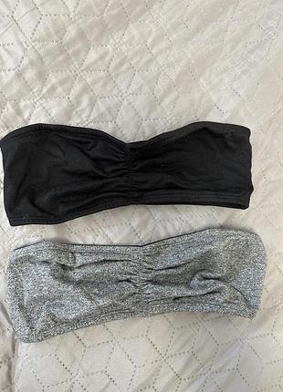 Топи-бандо h&m, 2 шт., розмір 36