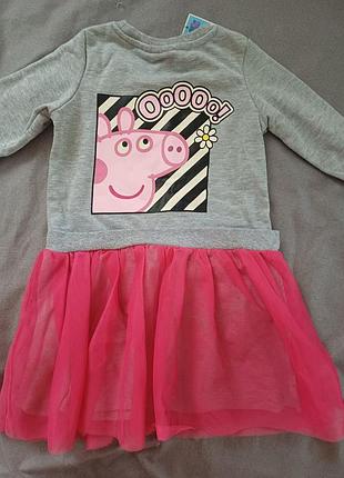 Peppa pig платье для девочки 98/104 3