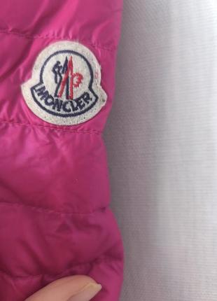 Легкий пуховик moncler 4