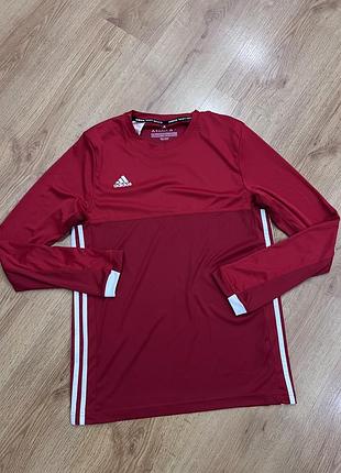 Лонгслів чоловічий adidas climacool червоний 2
