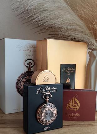 Оригінал! залишок 63 мл lattafa pride la collection d'antiquités 1505 eau de parfum