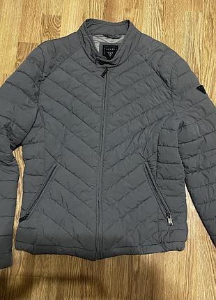 Оригинальная куртка куртка guess eco stretch nylon padded jacket (размер l)