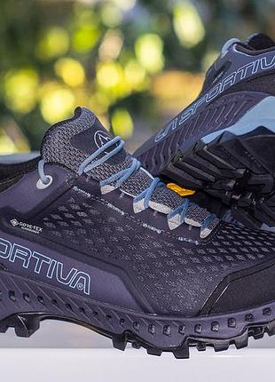 Кросівки трекінгові la sportiva spire gtx surround goretex grey/black 41 р. оригінал