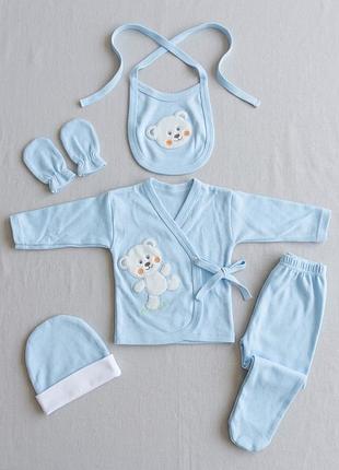 Новий подарунковий набір для немовляти burtaç baby (туреччина), р. 56–62 (0–3 міс)