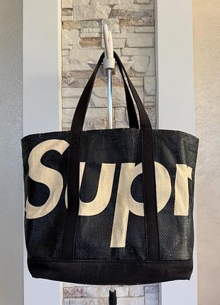 Сумка з рафії  supreme 3