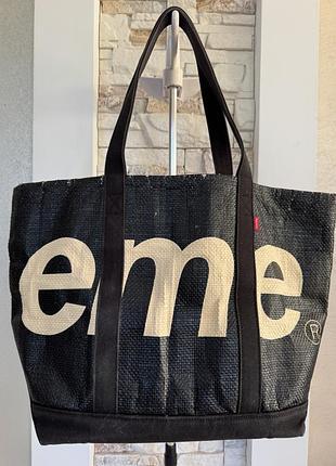 Сумка з рафії  supreme 4