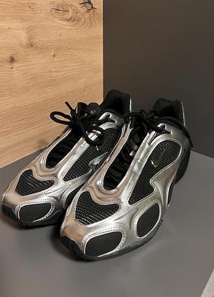 Кросівки унісекс nike air max muse black metallic silver