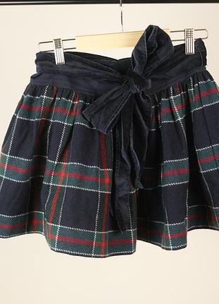 Abercrombie &amp; fitch винтажная y2k юбка в клетку, шерсь, шерсть, s–m