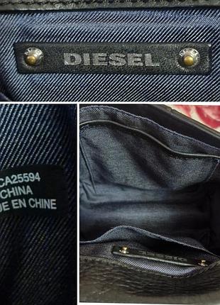 Шкіряна сумка diesel оригінал 10