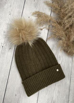 Новая зимняя шапка на девочку 8-12 лет river island