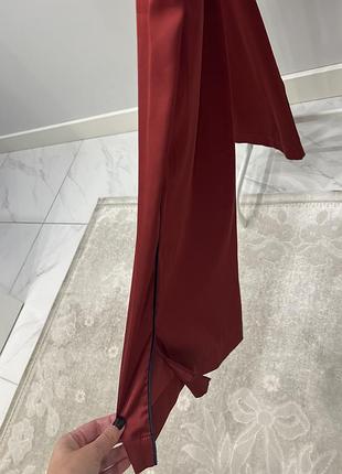 Брюки штани піжамні сатинові zara 7