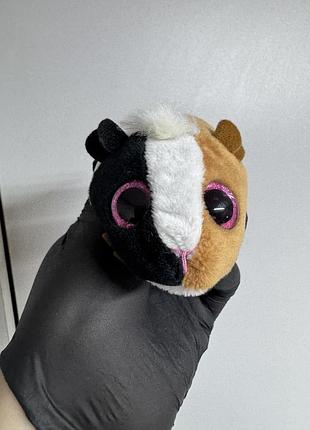 Плюшева іграшка ty beanie boos teeny tys 4" theo morska svinka, що складається, mwmts