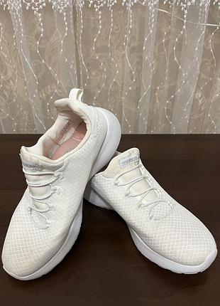 Кросівки жіночі skechers dynamight білі 3