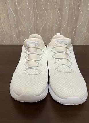 Кросівки жіночі skechers dynamight білі 4