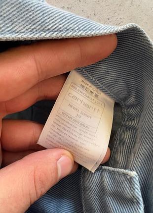 Джинсовые шорты carhartt оригинал размер 29 4