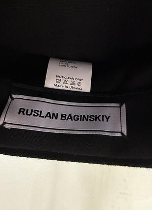 Ruslan baginskiy капелюх pearcing baker boy cap оригінал 4
