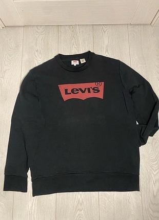 Світшот чоловічий levi’s чорний, розмір m