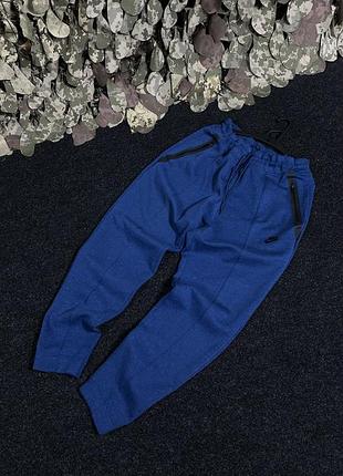 Спортивні штани nike tech fleece оригінал, сині джогери найк тех фліс розмір l