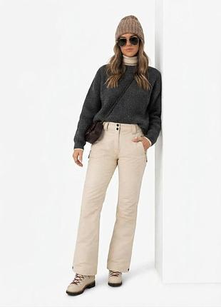 Жіночі лижні штани o'neill star pant, розмір m (eu m / aus 10), білі / кремові